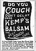 Kemp's Balsam 1890